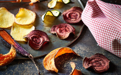 Gemüsechips – im Backofen gedörrt