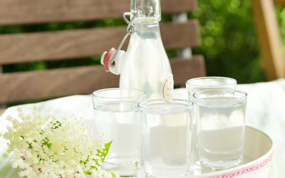 Holunderblütensirup